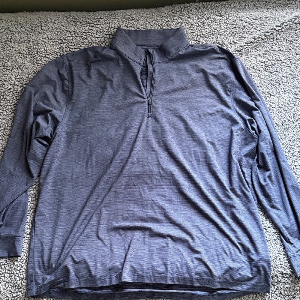 Greg Norman Collection Men's Blue Long Sleeve Shirt